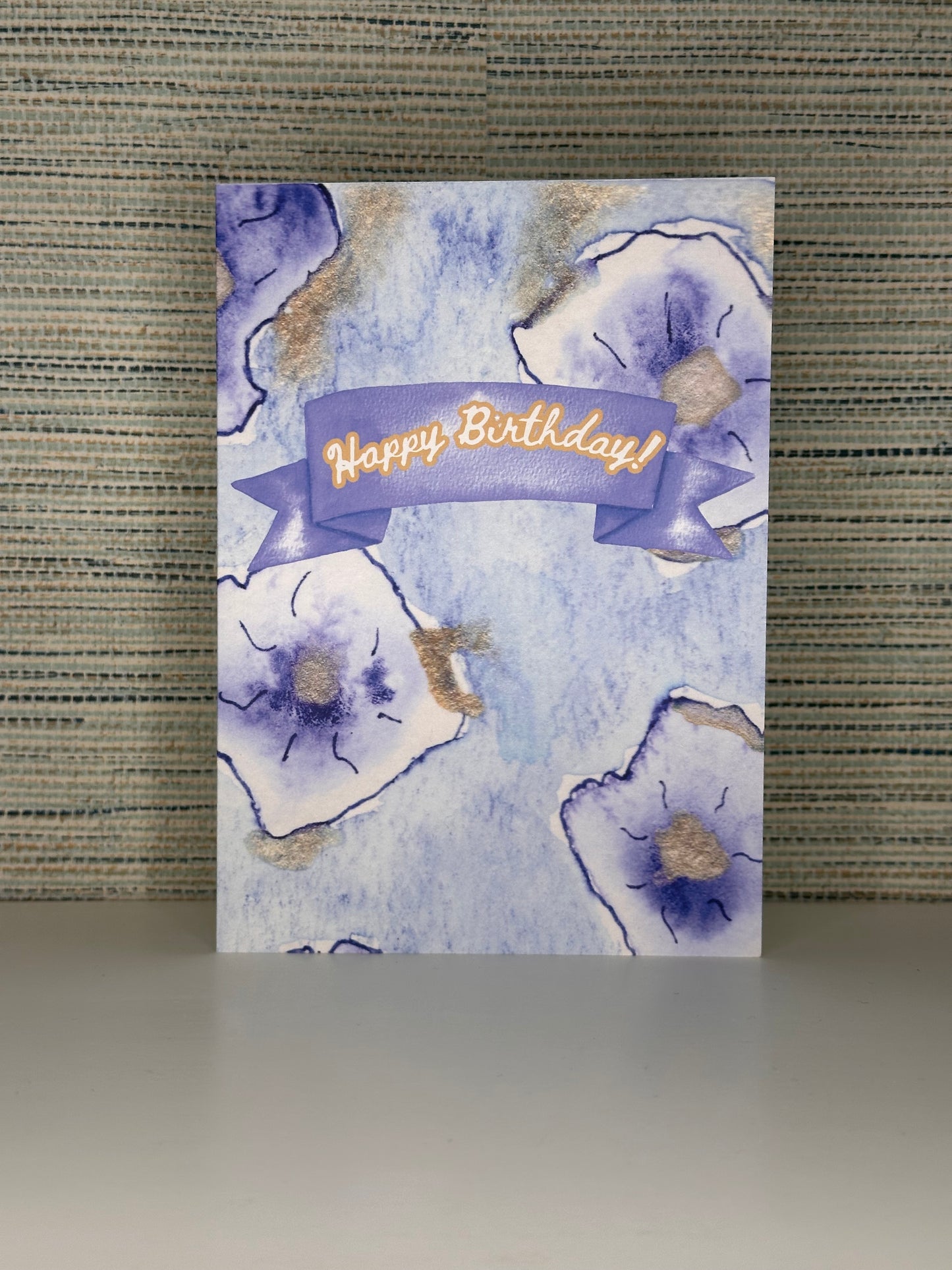"Happy Birthday!" greeting card