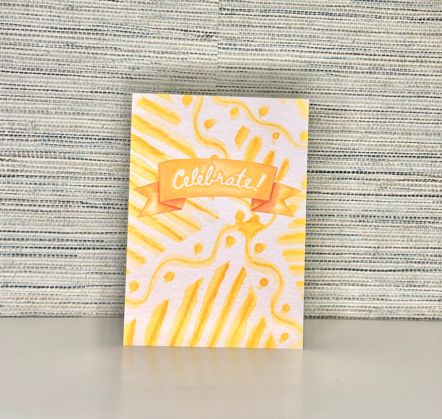 “Celebrate!” greeting card