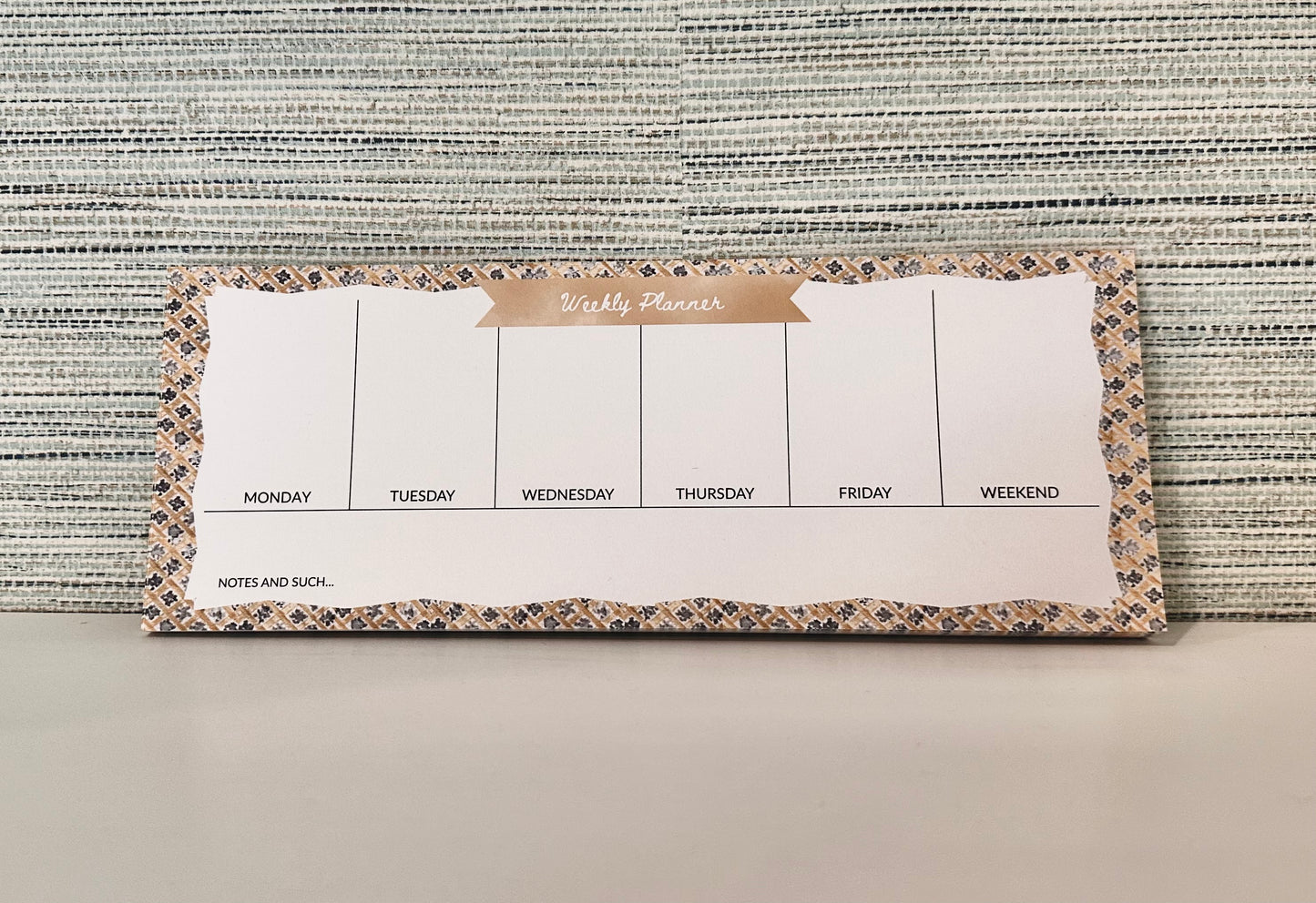 Weekly Planner (Golden Hour)