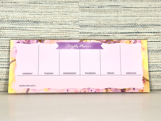 Weekly Planner (Dancing Queen pattern)