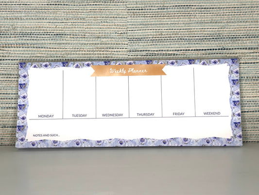 Weekly Planner (The Rose - Blue)