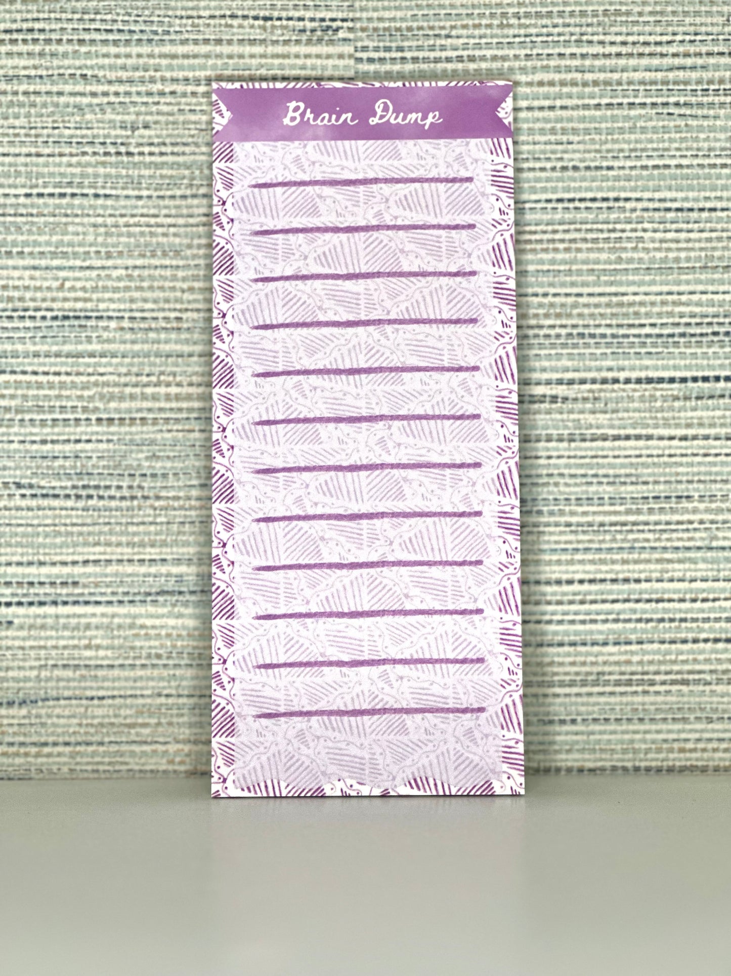 Notepad in Electric Feel (purple)