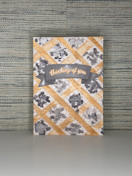 "thinking of you" greeting card