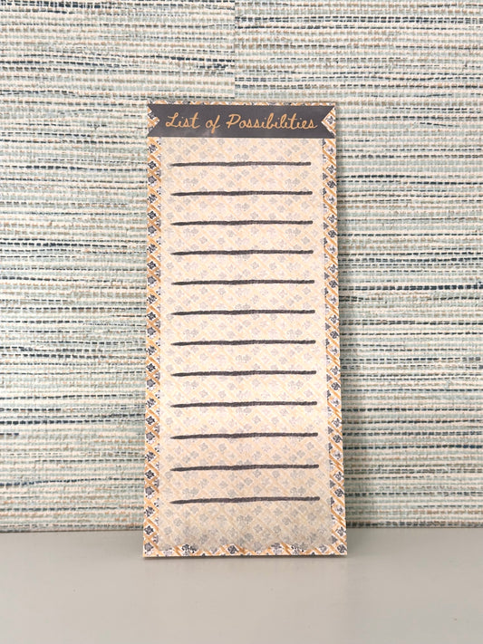 Notepad in Golden Hour pattern