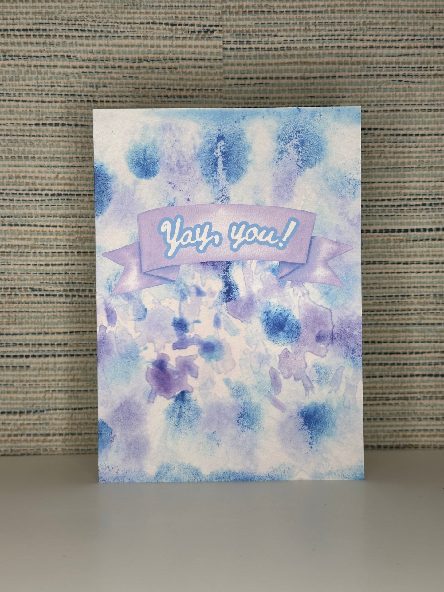 "Yay, you!" greeting card