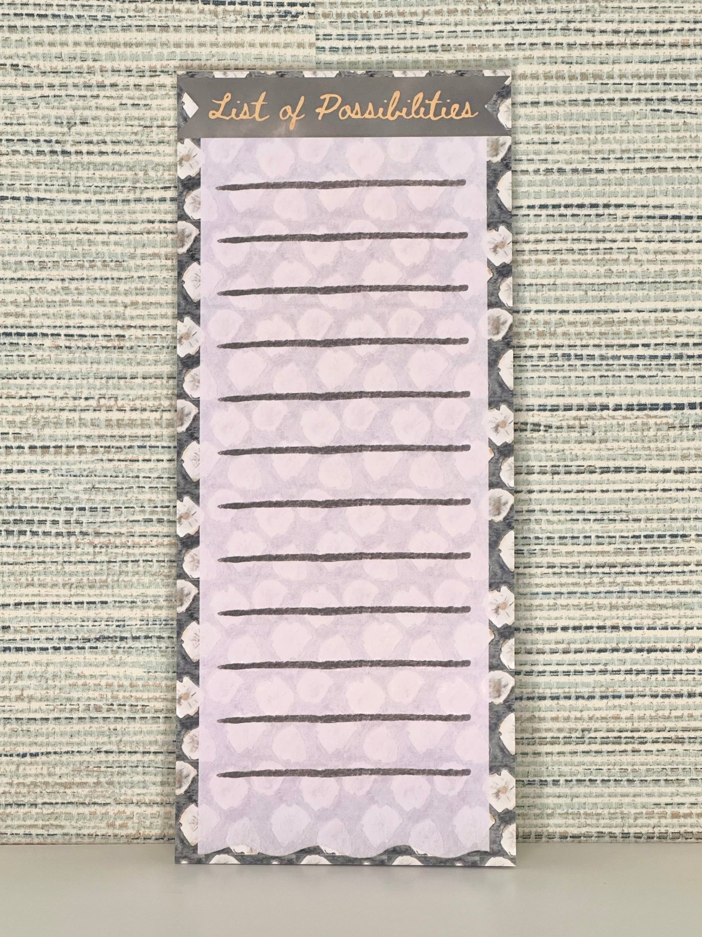 Notepad in The Rose (black)