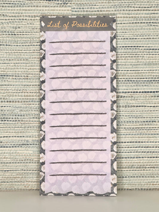 Notepad in The Rose (black)