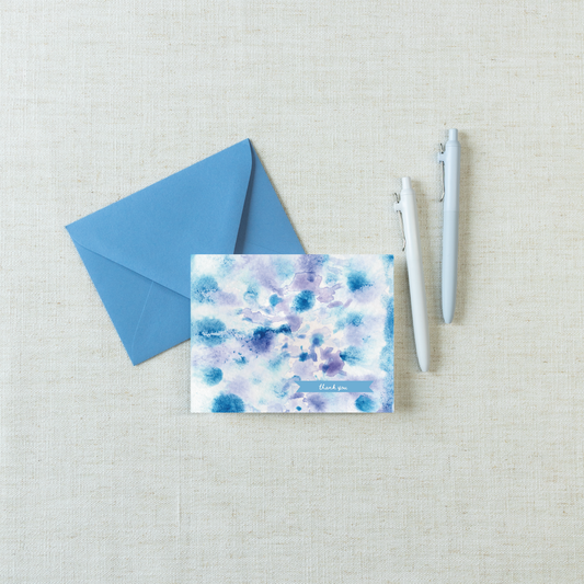 Luxury Gratitude Notecard Set – Dreams Pattern | 6 Cards + Envelopes