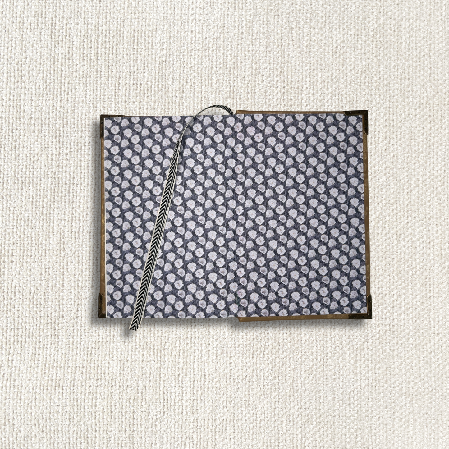 Luxury Vegan Leather Journal – Gold Dust Woman | Dot Grid, 120 Pages, 5.5x8.5", Made to Order