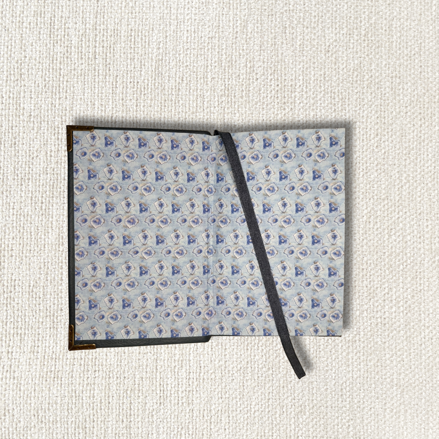 Luxury Leather Journal – La Vie en Rose | Dot Grid, 120 Pages, 5.5x8.5", Made to Order
